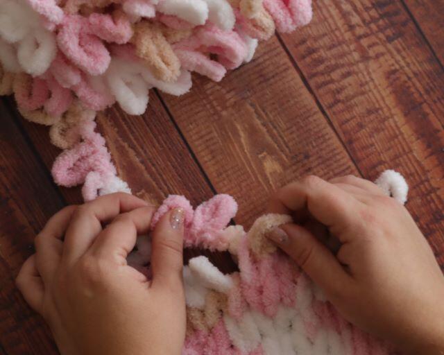 Hand Crochet Blanket: A Heartfelt Dive into Chunky Crafting - Wizard of  Loops Studio